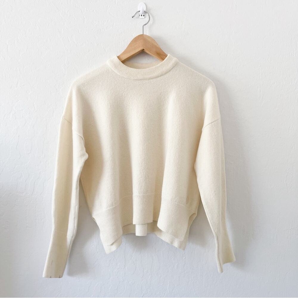 Dagmar Cream Sweater Merino Wool 100%